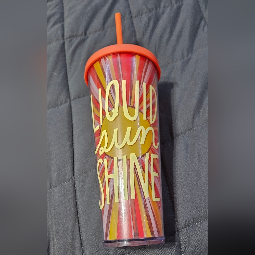 Starbucks Liquid Sunshine Tumbler - Orange and Yellow